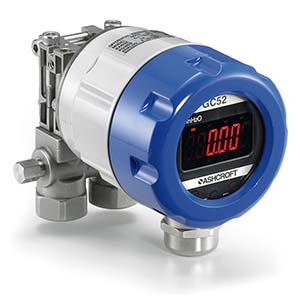 ashcroft GC52 - Rangeable wet/wet Differential Pressure Transmitter - with integral digital display